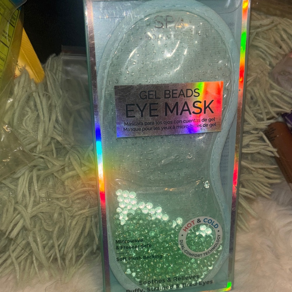 New Spa Solutions luxury Aqua Gel Beads Eye Mask